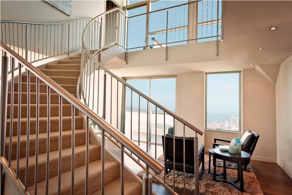 Pullman Presidential Penthouse Staircase